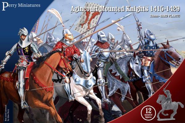 Mounted Agincourt Knights 1415-29 by Perry Miniatures Mounted Agincourt Knights 1415-29 by Perry Miniatures