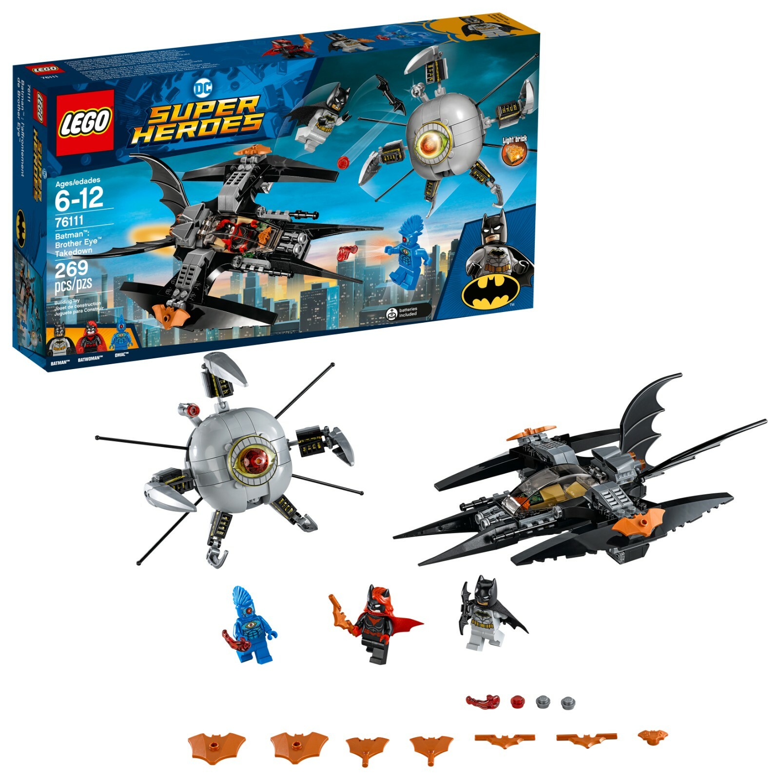 LEGO DC Batman - 76111 Batman: Brother Eye Takedown - New & Sealed LEGO DC Batman - 76111 Batman: Brother Eye Takedown - New & Sealed