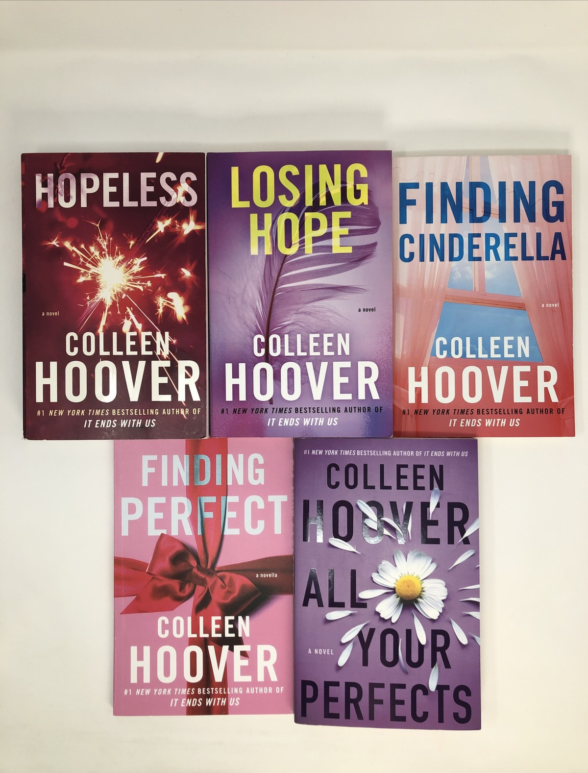 Hopeless Series Colleen Hoover 5 Books Collection Set Paperback Romance Fiction*