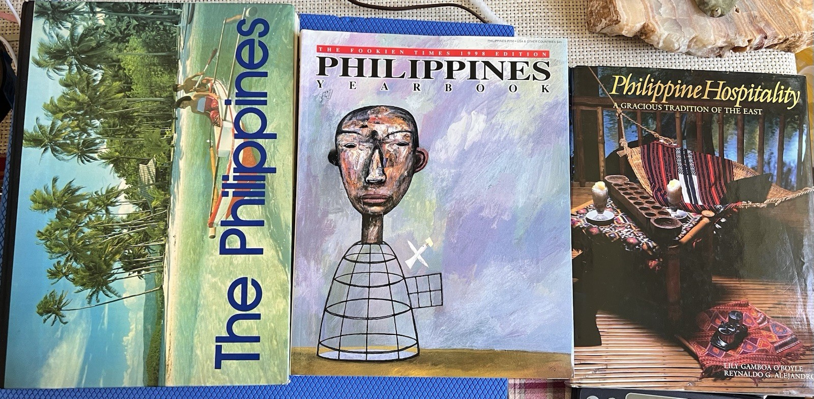 The Philippines: Lot Of Four - 3 Large Vintage Philippines Books