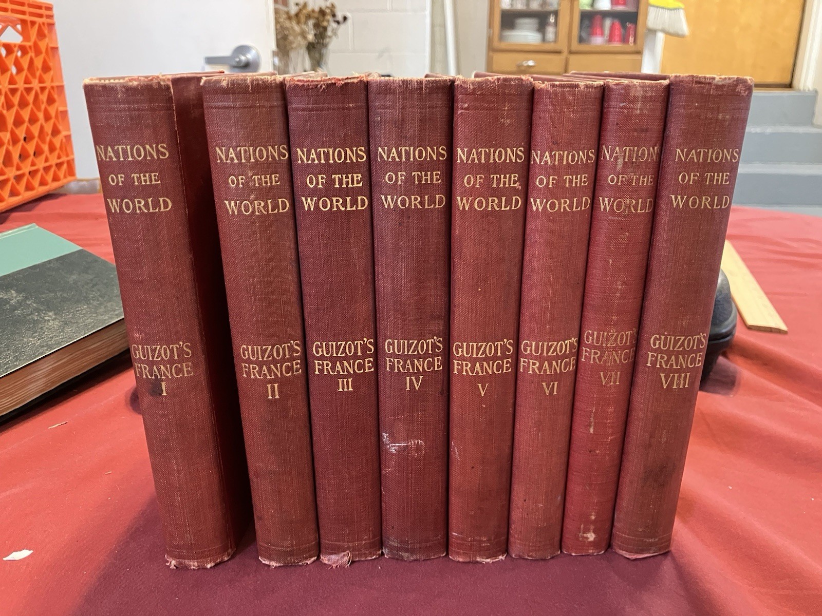 Guizot’s France 1900 - 8 Volume Set