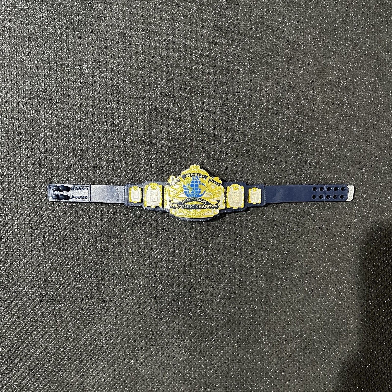 WWE Elite 1987 Andre The Giant World Championship Belt(Blue Strap Version)