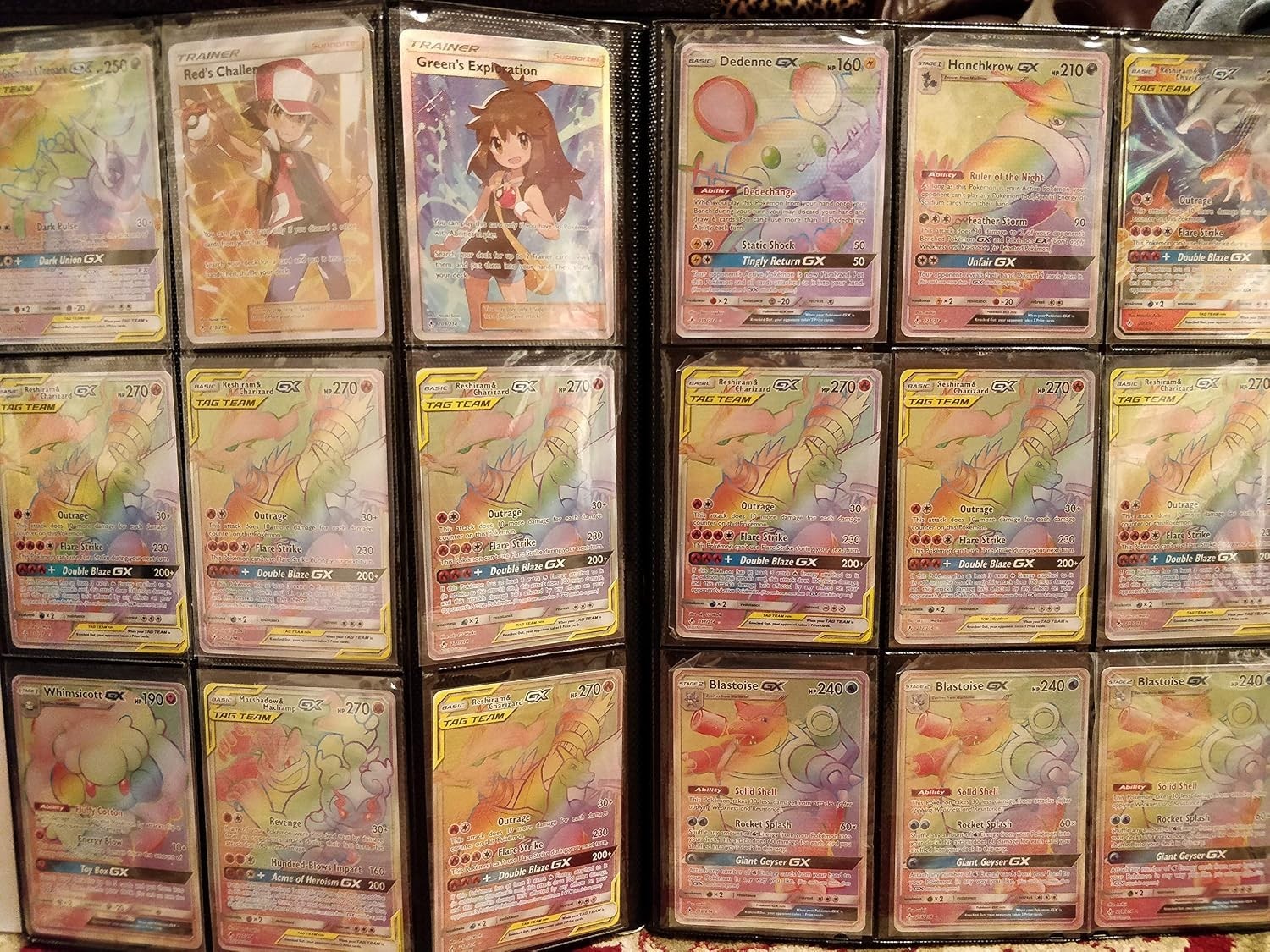 Pokemon 100+ Rainbow Rare Cards Binder Collection 6.35 x 7.62 x 0.1 inches Pokemon 100+ Rainbow Rare Cards Binder Collection 6.35 x 7.62 x 0.1 inches