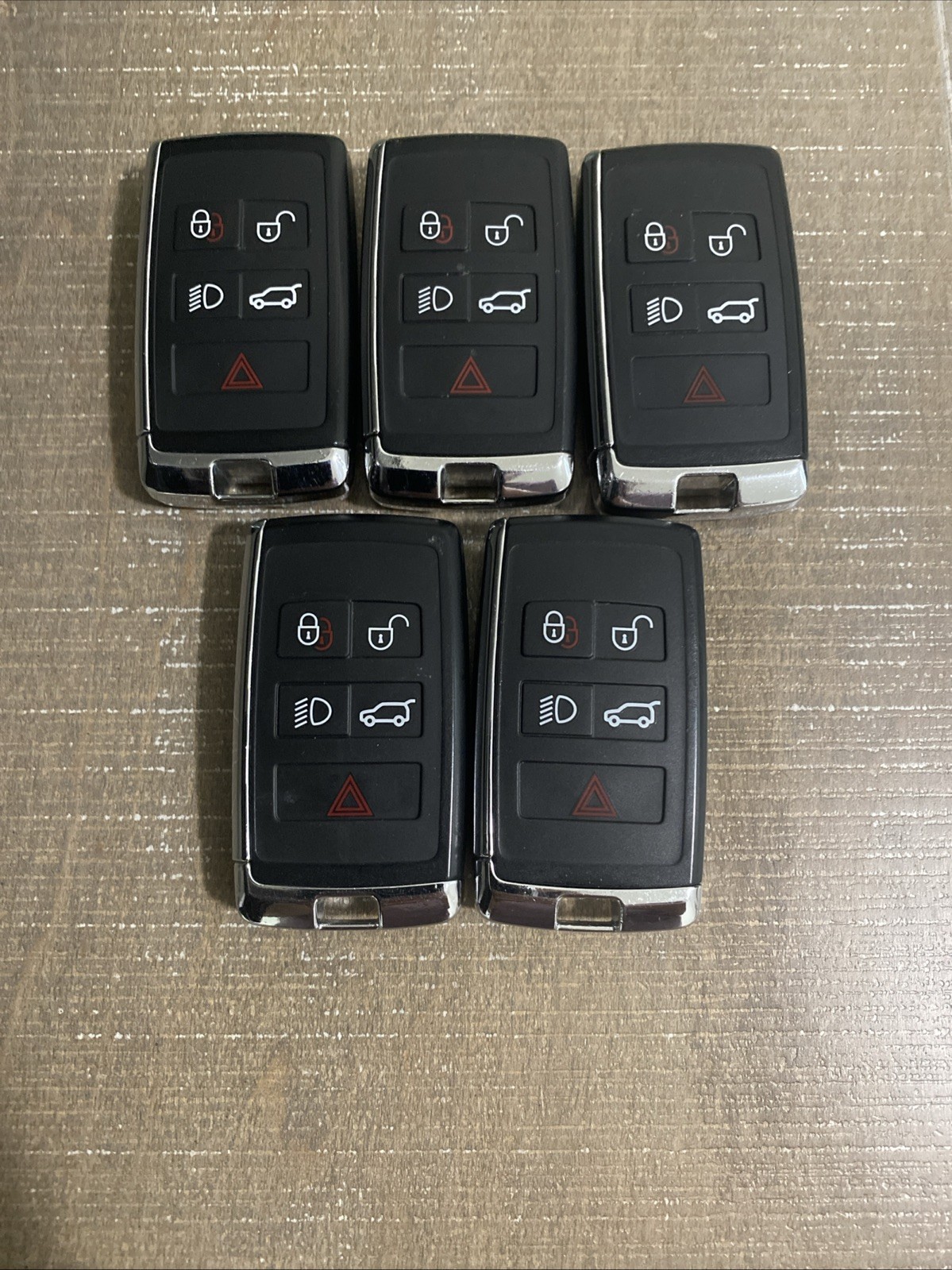 LOT OF 5 FOR 2018-24 LAND ROVER RANGE ROVER SMART KEY REMOTE FOB FCC: KOBJXF18A