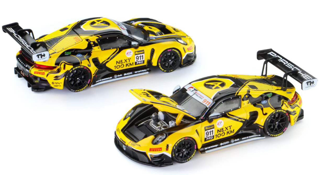 Trends Hobby 1/64 Porsche 911 GT3 R Bathurst 12H 2026 #911 Diecast Car Model