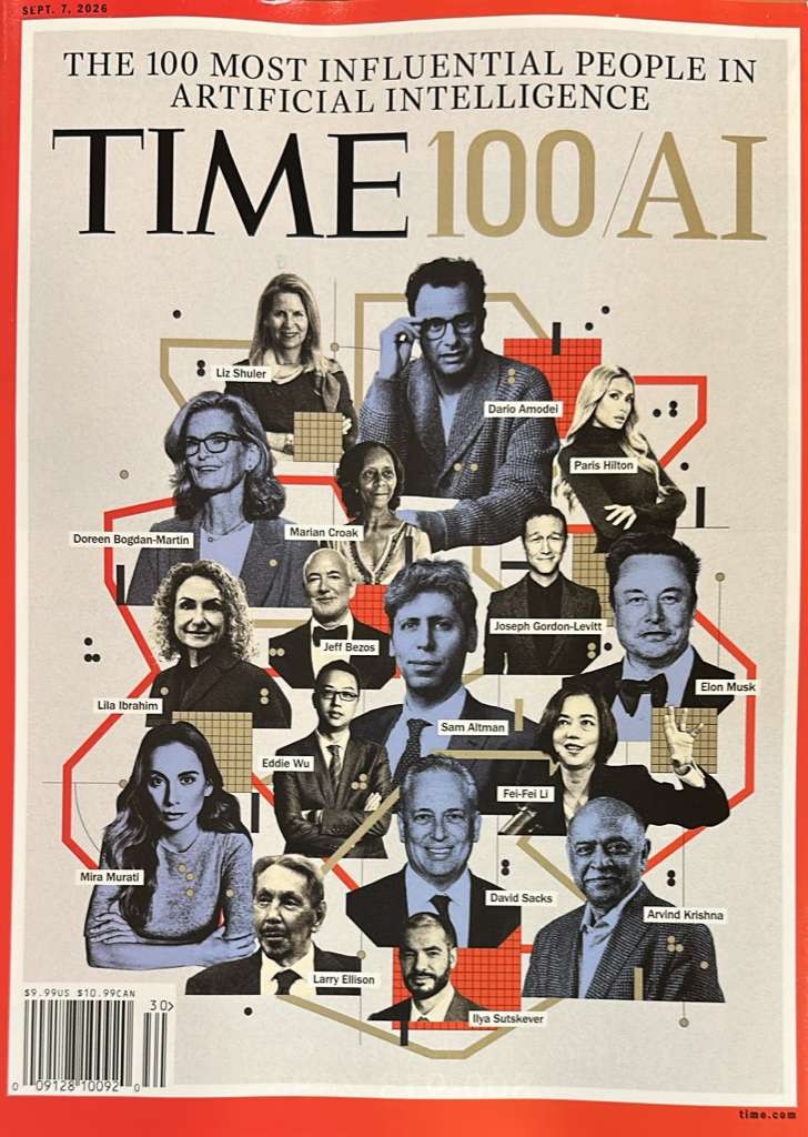 Time 100 Ai Magazine September 7,2026 Time 100 Ai Magazine September 7,2026