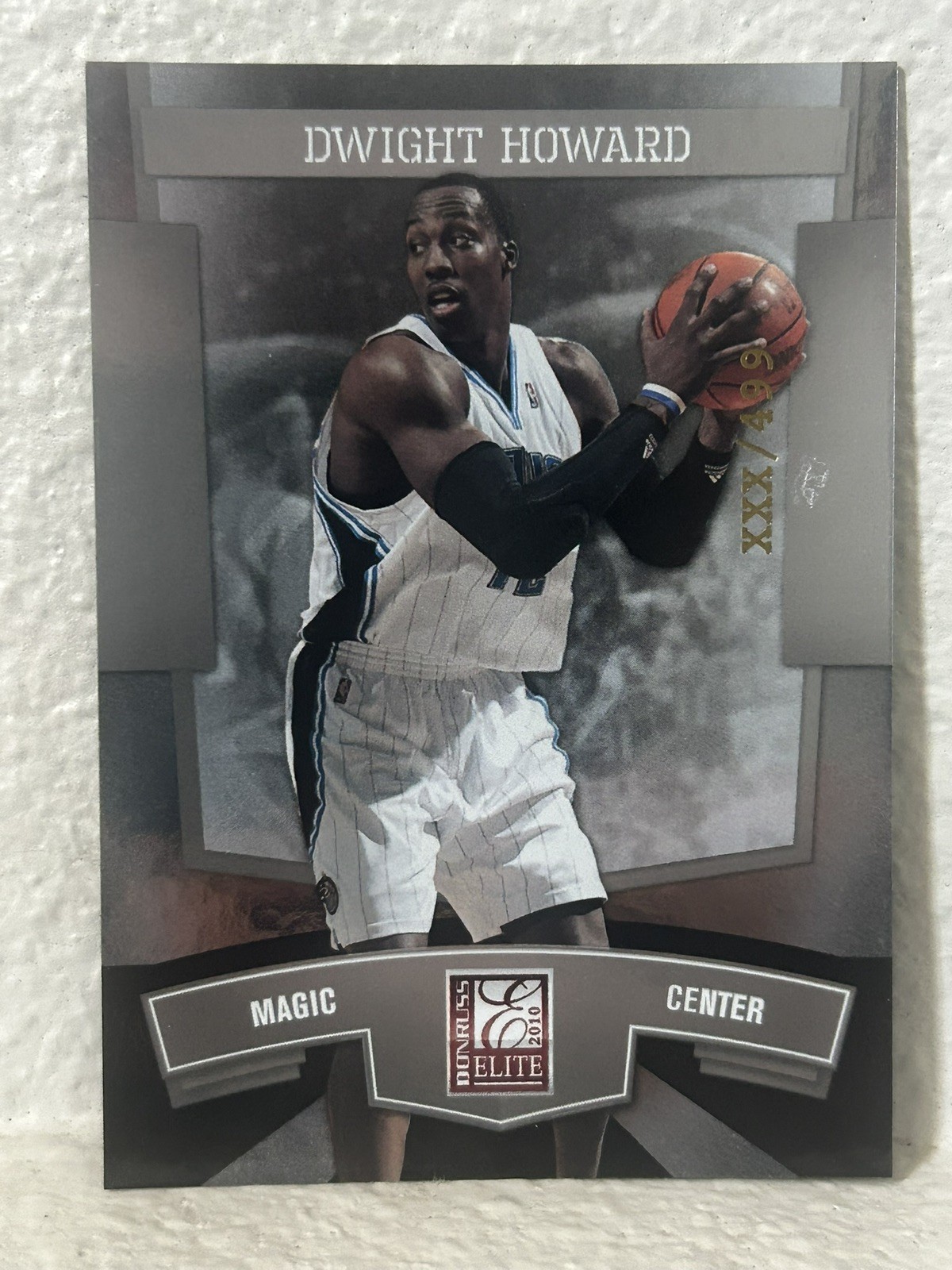 2010 Donruss Elite Dwight Howard NSCC National Convention Promo #ed /499 Magic