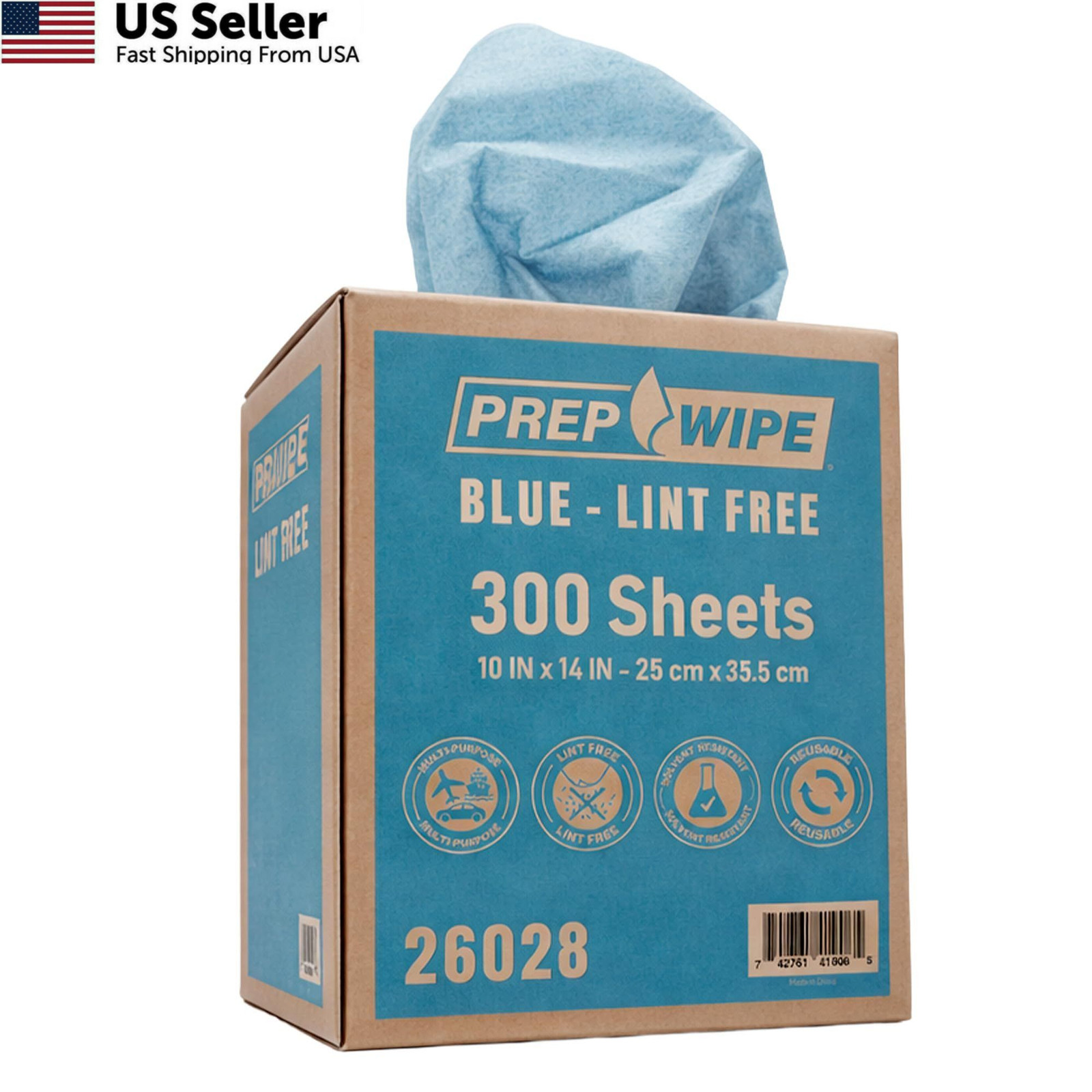 Lauco Prep Wipe Lint-Free Towels – Heavy Duty Nonwoven Cleaning 9 Lauco Prep Wipe Lint-Free Towels – Heavy Duty Nonwoven Cleaning 9