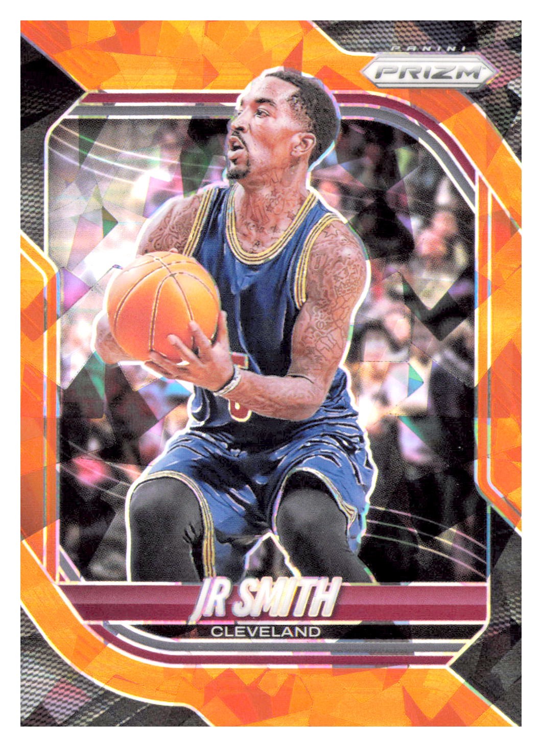 2025-26 Panini Prizm #81 JR Smith Orange Ice Prizm