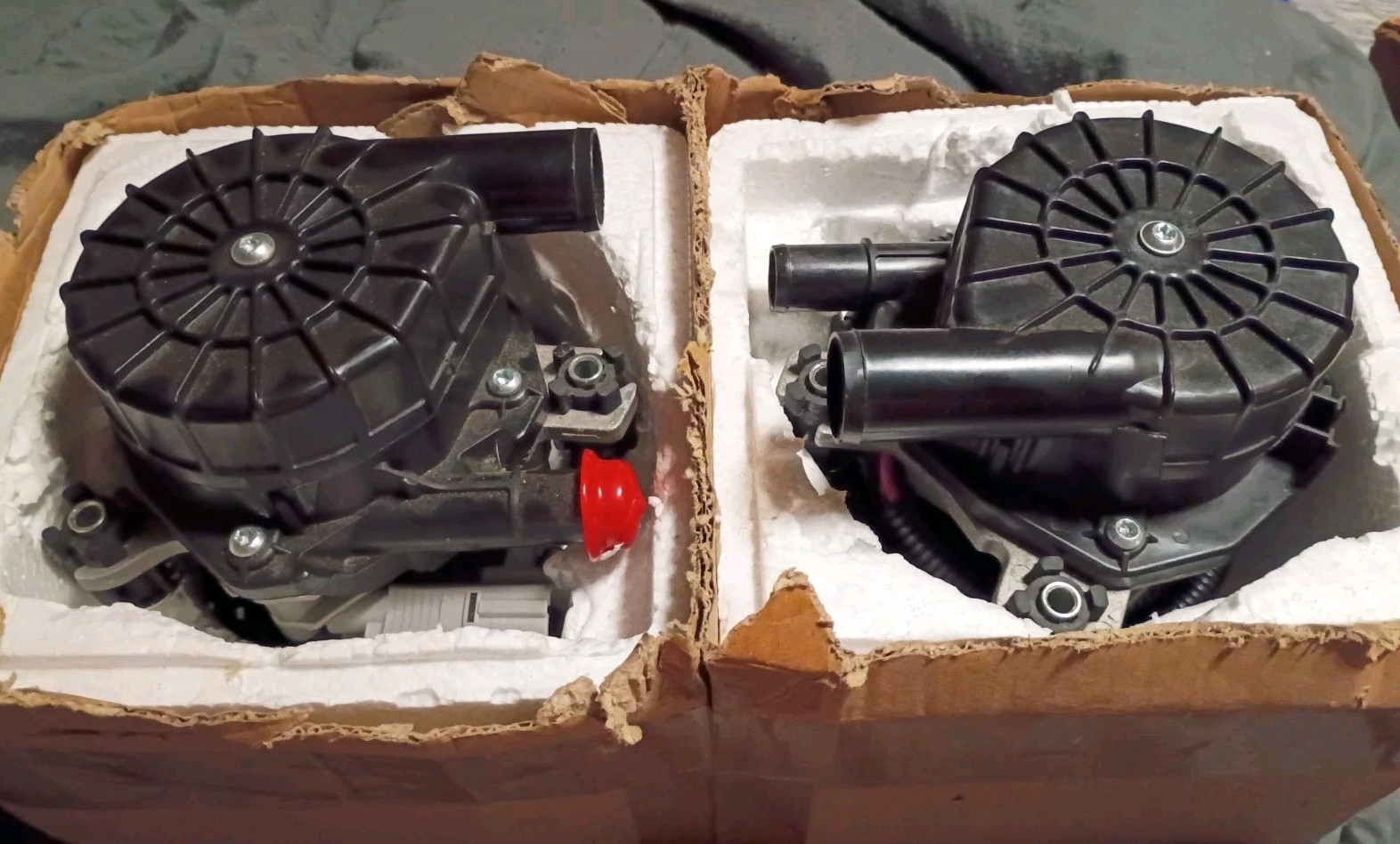 OKAY Motor 56185-2 Secondary Air Pump (AA33-2504M) - New Open Box, Set of 2