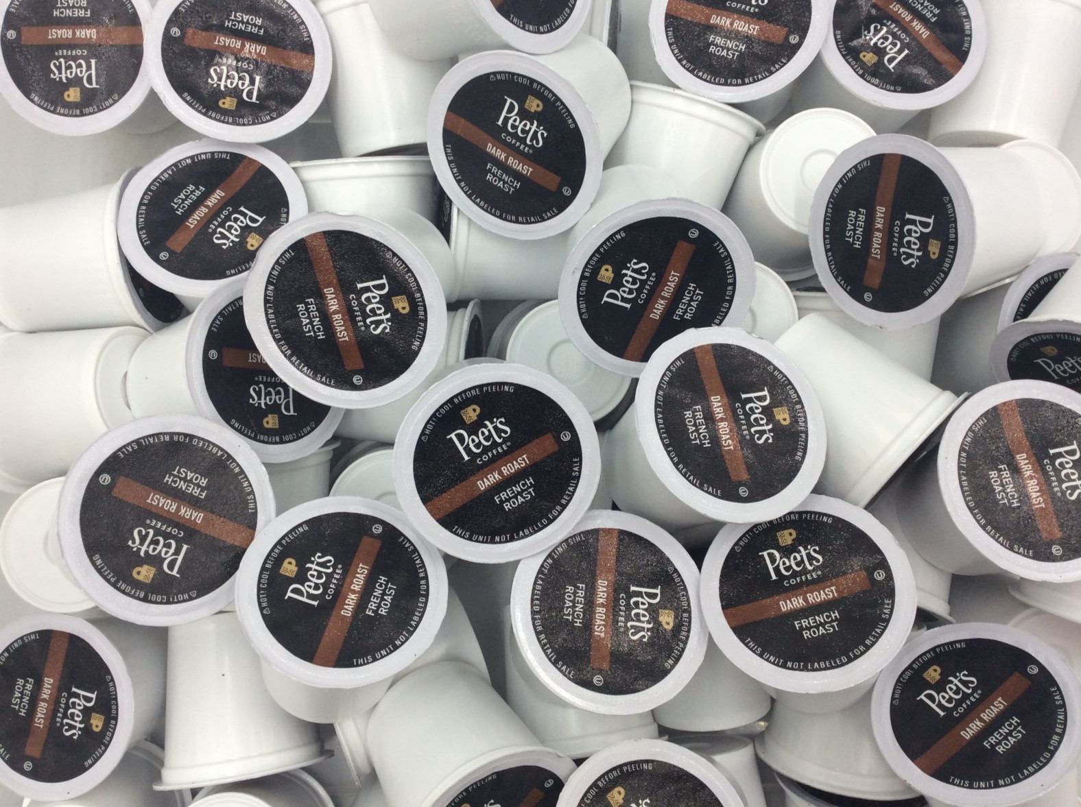 Peet's Dark Roast Keurig K-Cup Pods, French Roast, 128 Ct ☕☕OCT/2026☕☕