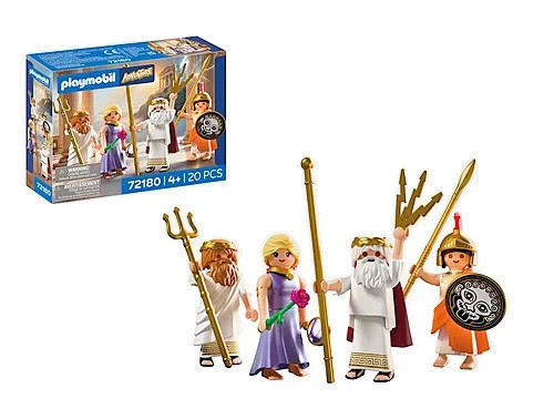 Playmobil 72180 Greek Gods Zeus Athena Poseidon Aphrodite Collectible boxed