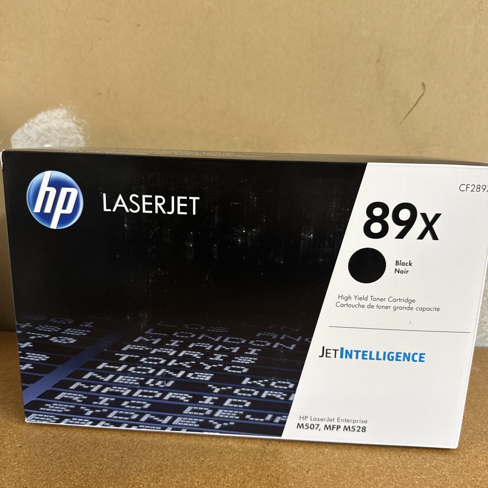 New HP 89X (CF289X) Black High Yield Toner Cartridge For HP LaserJet