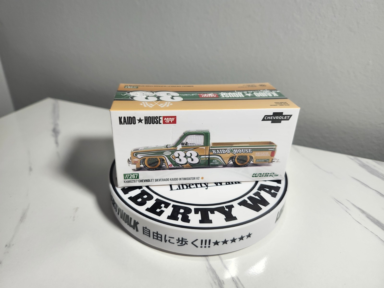 Kaido House #267 Chevrolet Silverado Intimidator V2 Green & Gold