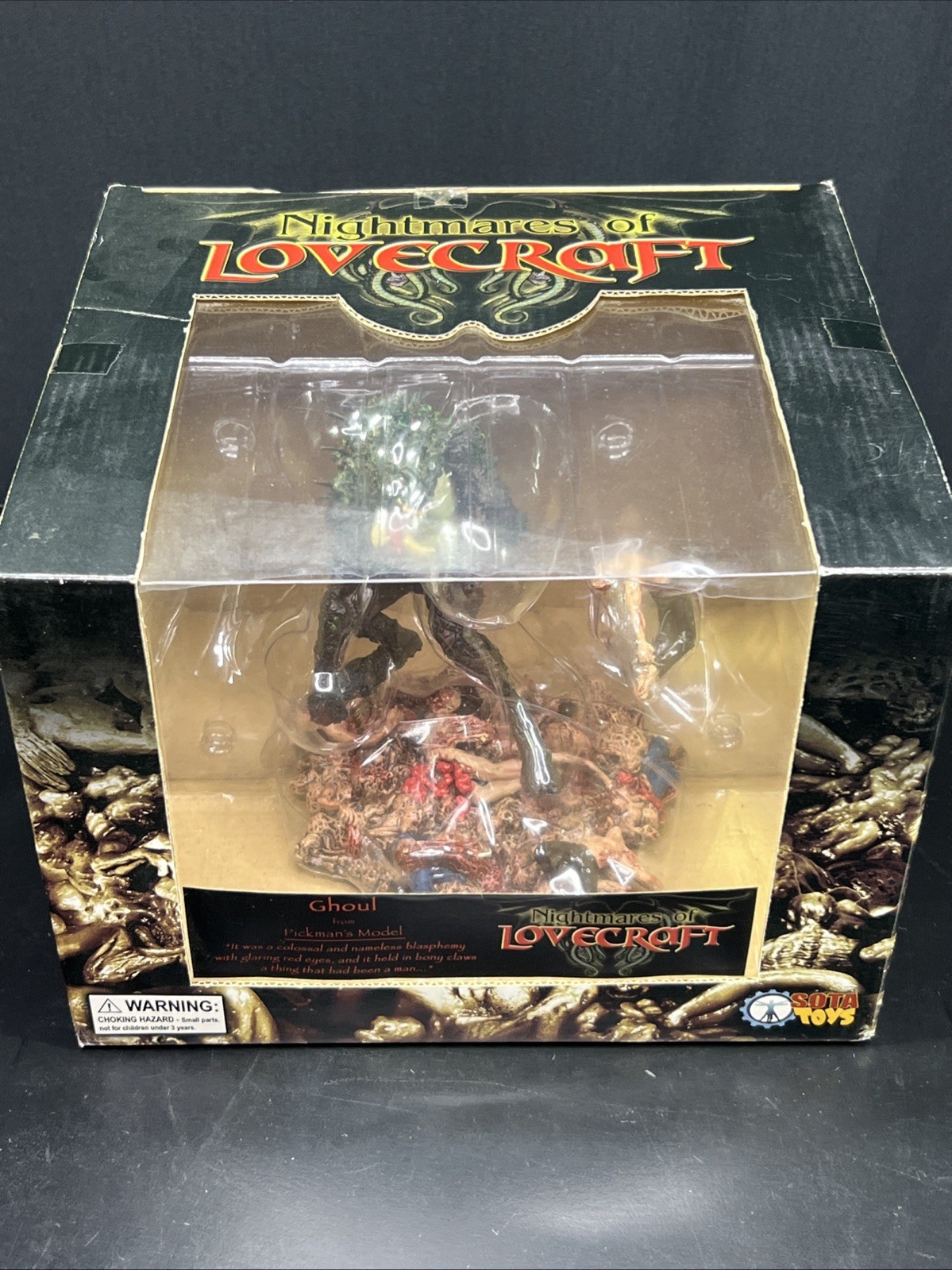 Sota Toys Nightmares Of Lovecraft GHOUL 2006 Action Figure Rare Sota Toys Nightmares Of Lovecraft GHOUL 2006 Action Figure Rare