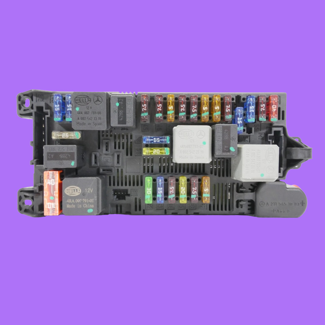 🟩03-09 Mercedes W211 W219 Front SAM Fuse Relay Control Module 211 545 3901 OEM