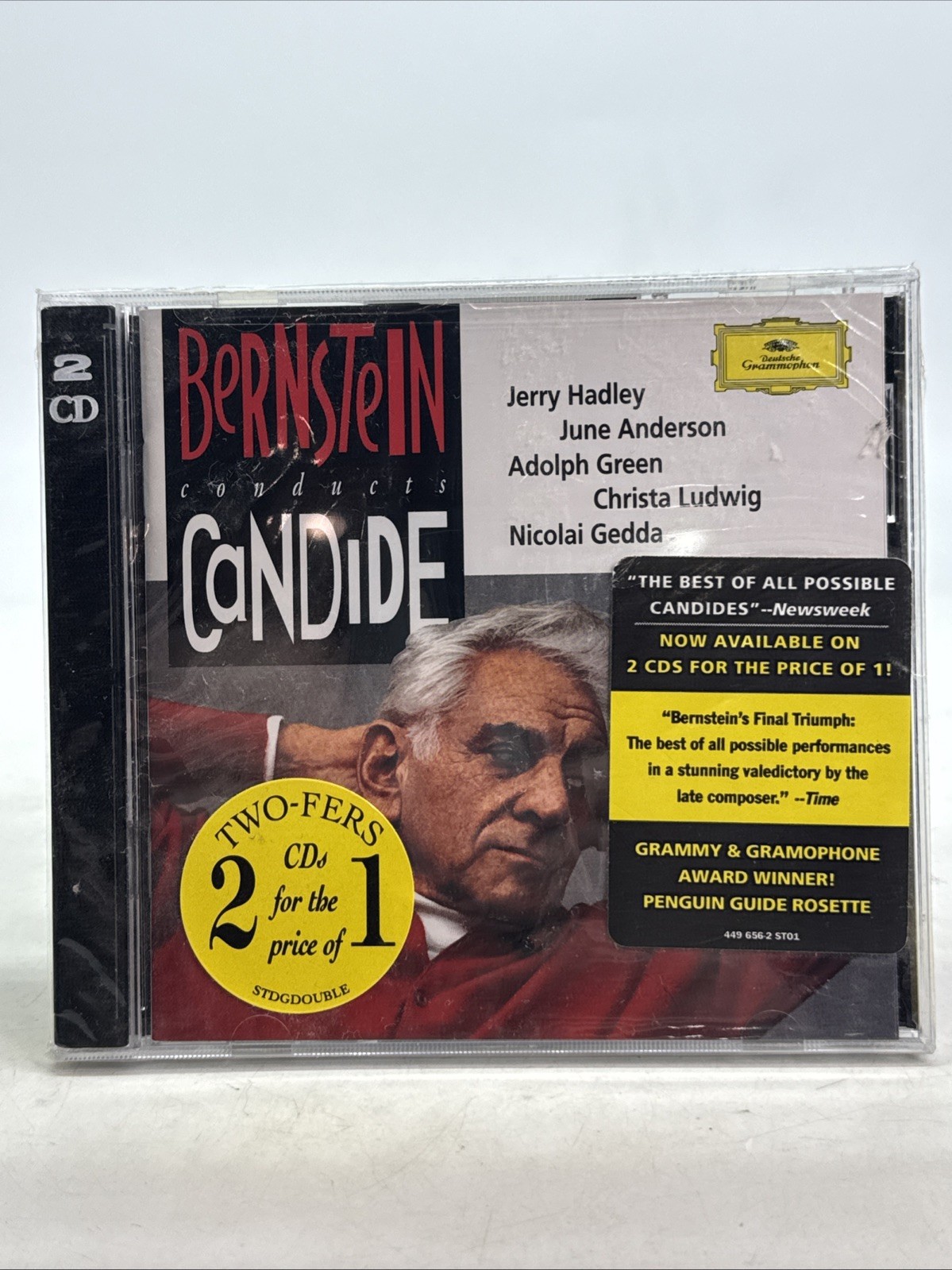 Bernstein Conducts Candide (CD, 1991, 2 Discs) NEW