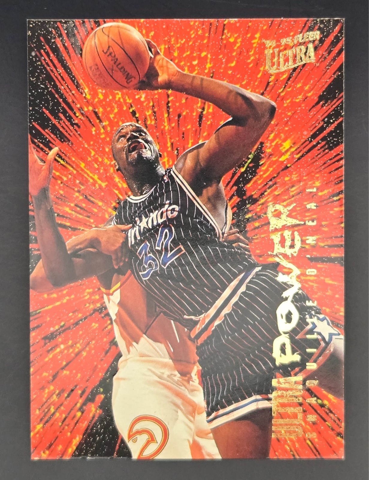 1994-95 Fleer Ultra - Ultra Power Shaquille O'Neal #8 EXMT