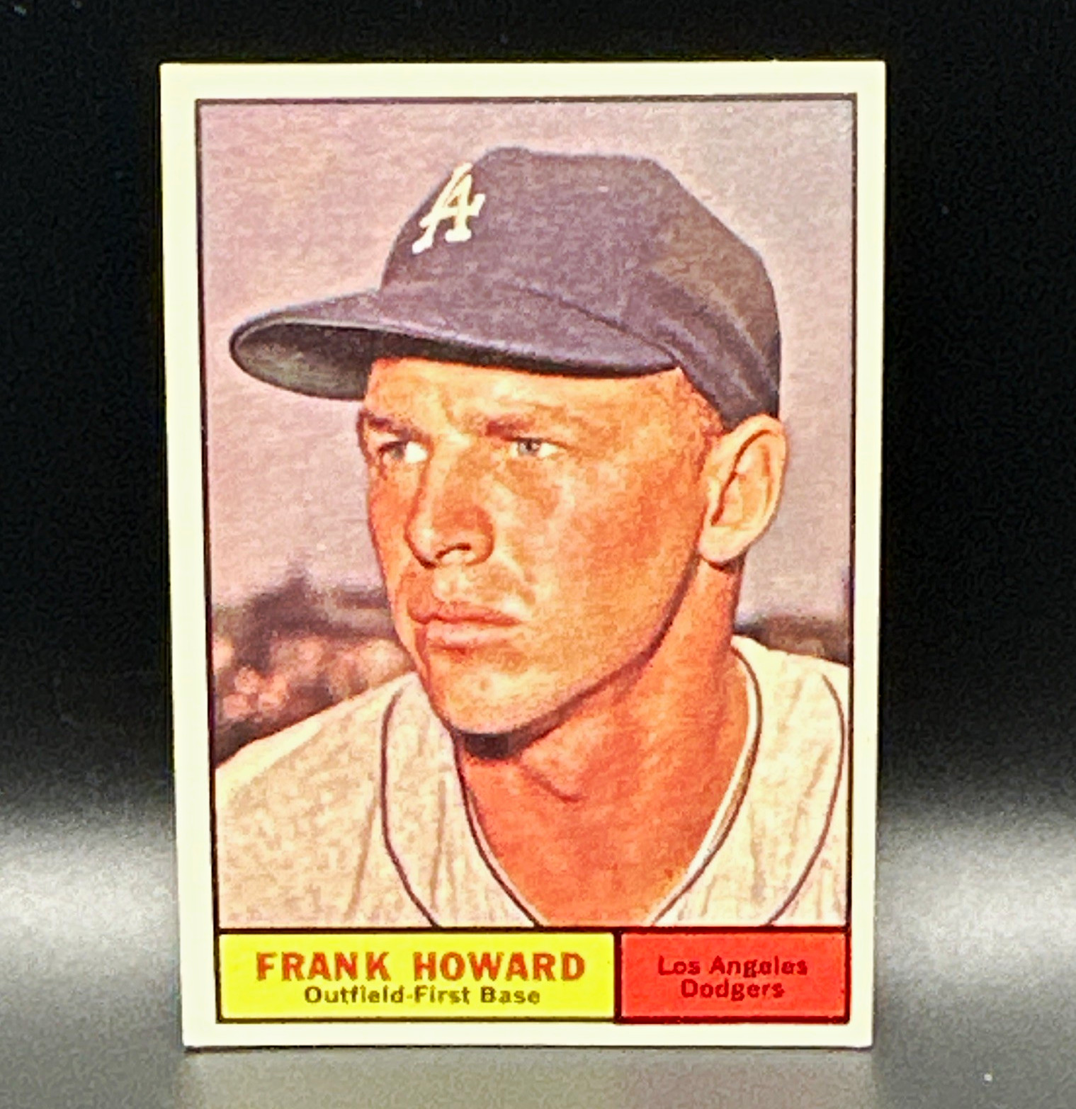 Topps 1961 Frank Howard #280 Los Angeles Dodgers MLB Baseball Card