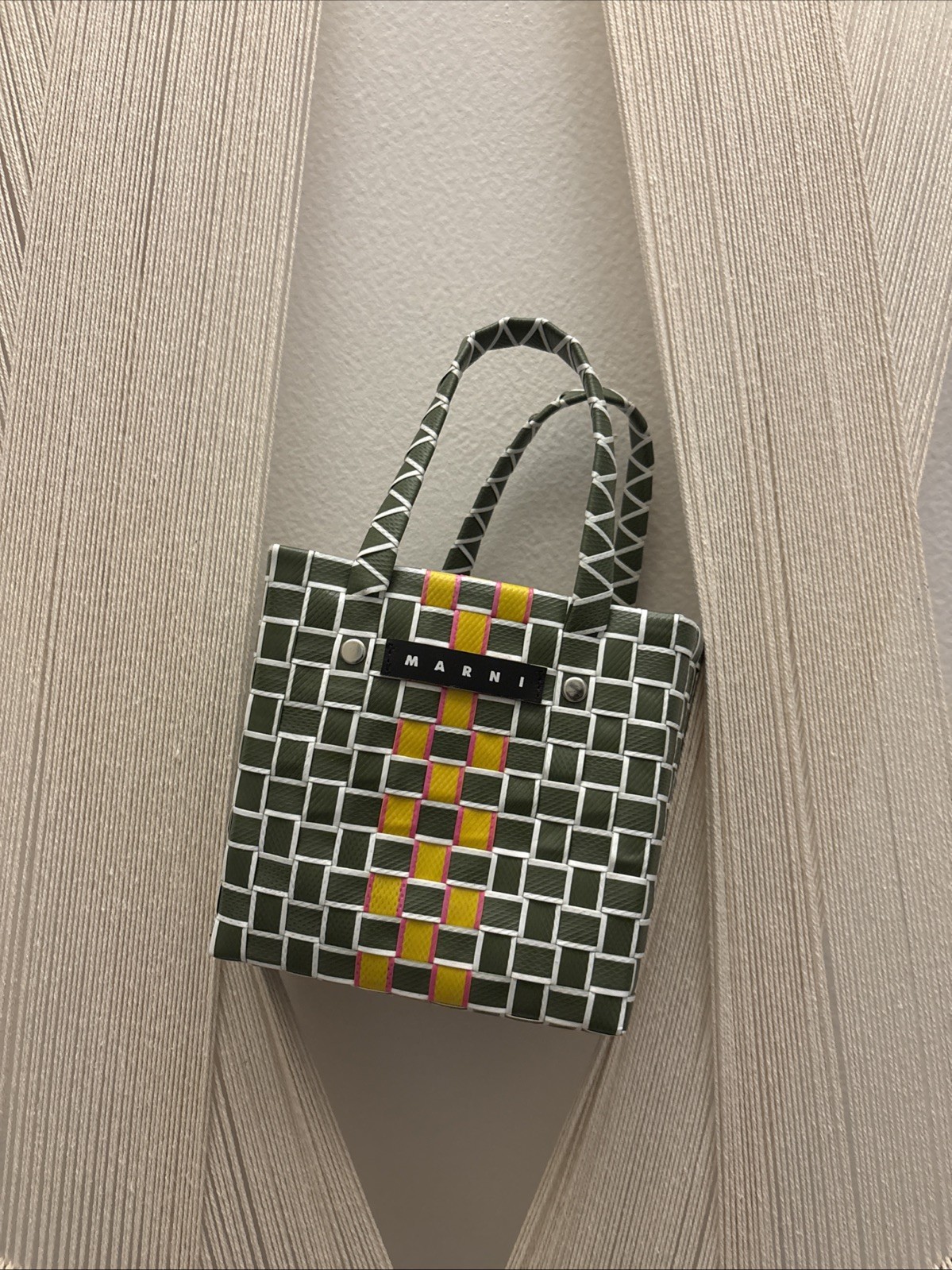 Marni Market Micro basket bag