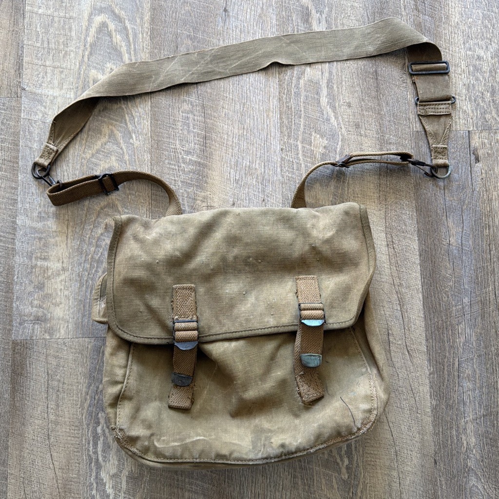 Original WWII M1936 Musette Bag 1942 