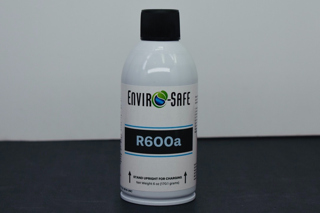 R600a UPRIGHT, Isobutane, Self-Sealing Valve, 1 can R600a UPRIGHT, Isobutane, Self-Sealing Valve, 1 can