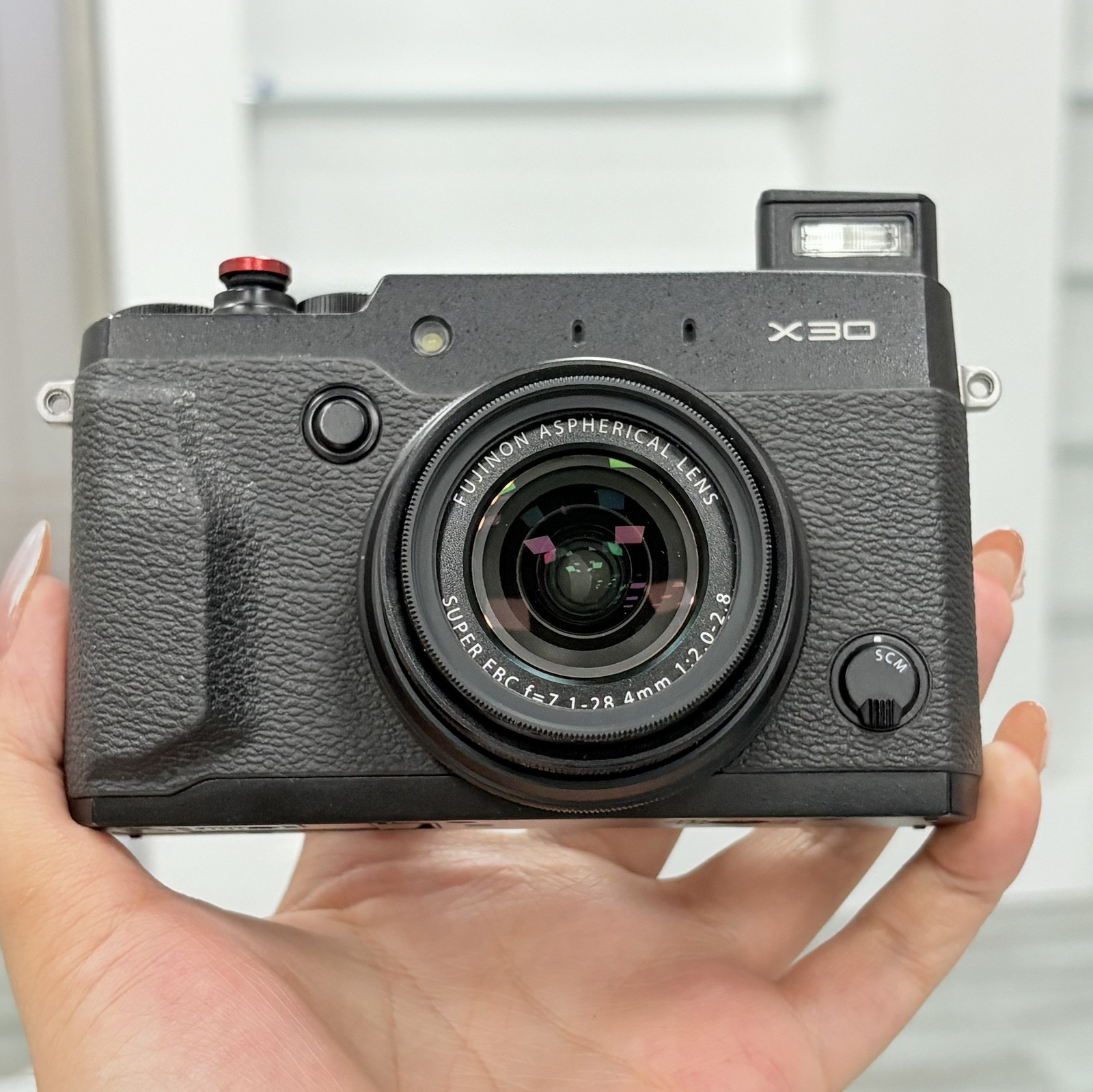 FUJIFILM Premium Compact Digital Camera X30 Black FX-X30B Very Good - 98%NEW