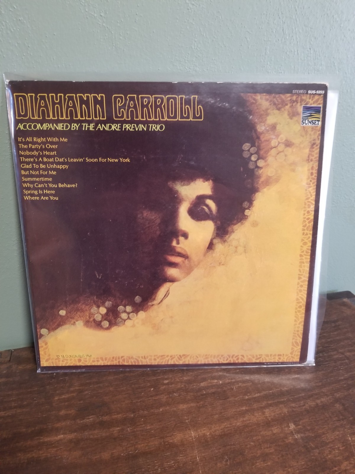 Diahann Carroll Accompanied The Andre Previn Trio First Press 1969 Vinyl LP 33 Diahann Carroll Accompanied The Andre Previn Trio First Press 1969 Vinyl LP 33