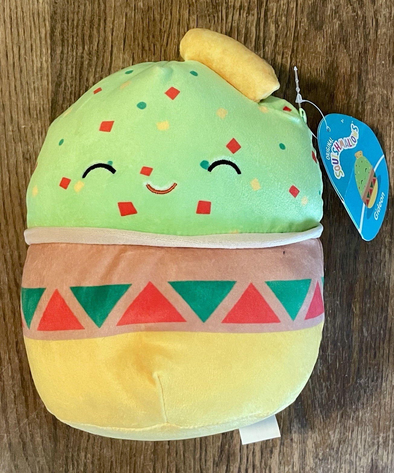 The Original Squishmallows Gideon Stuffed Toy 2022, KellyToy 7.5”, New with Tag