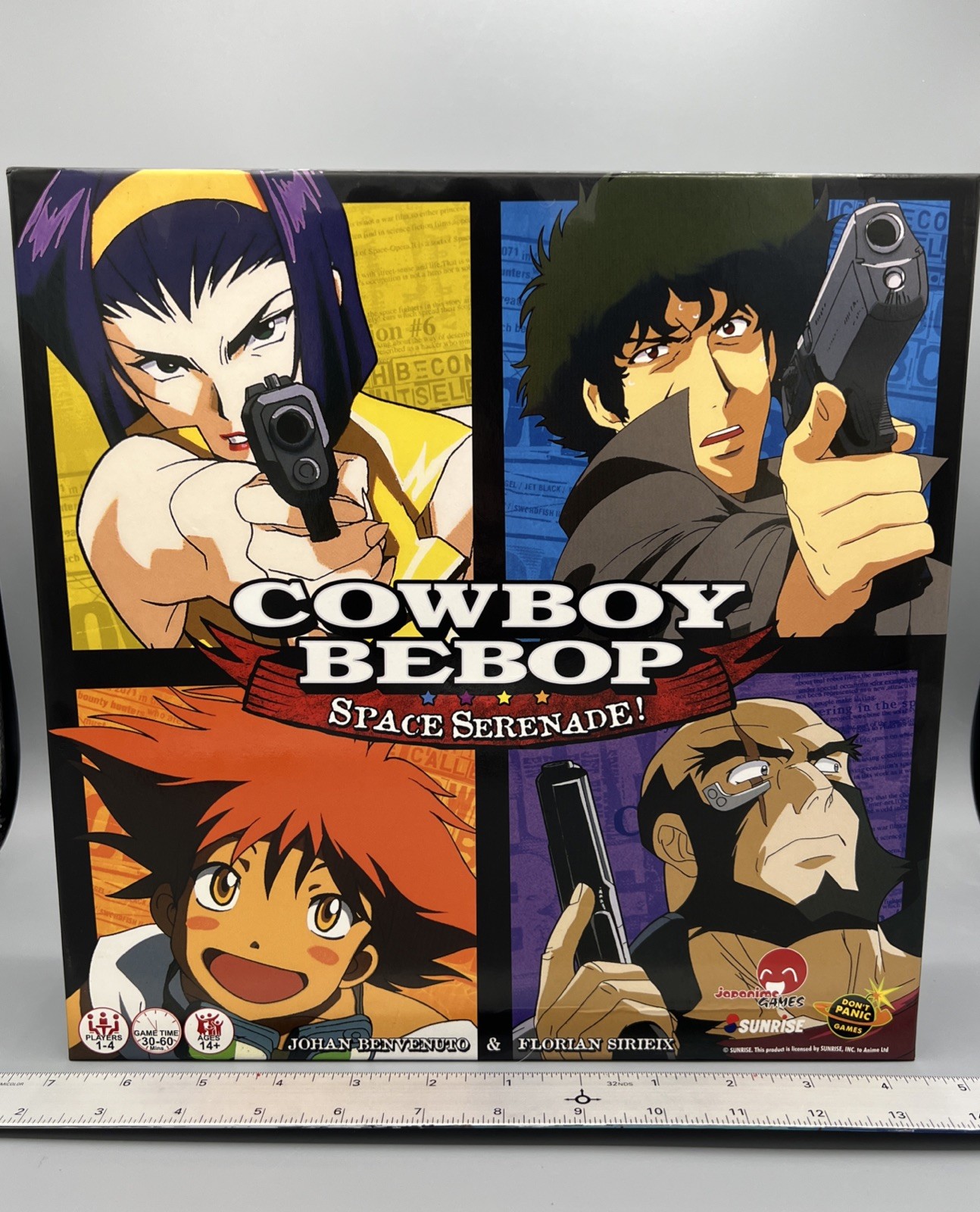 Complete Japanime Games Cowboy Bebop Space Serenade Deckbuilding 1-4 Players