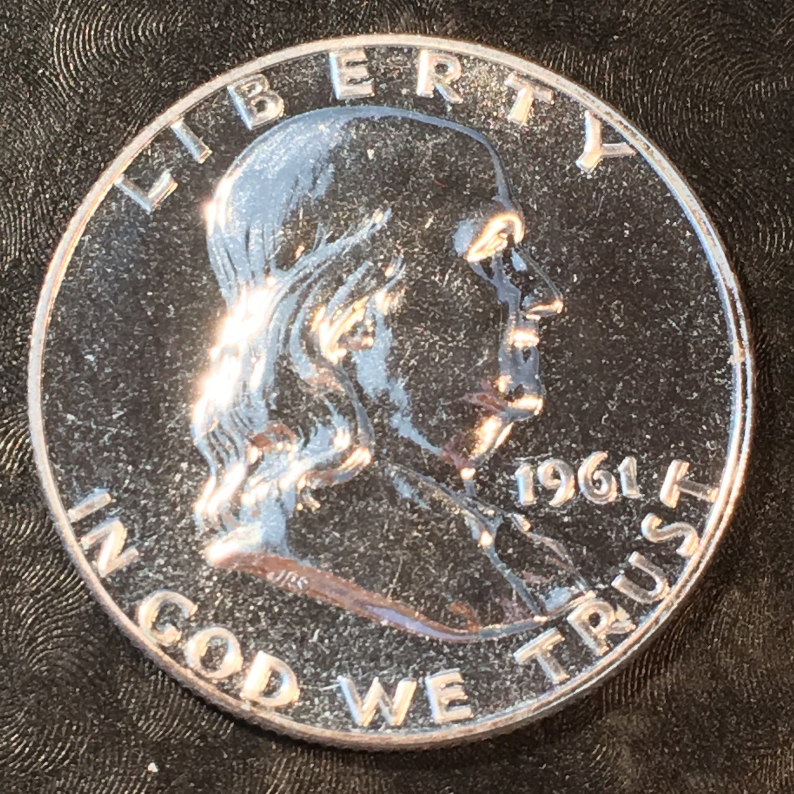 1961 Franklin Half Lovely Proof - High Quality Scans #E615