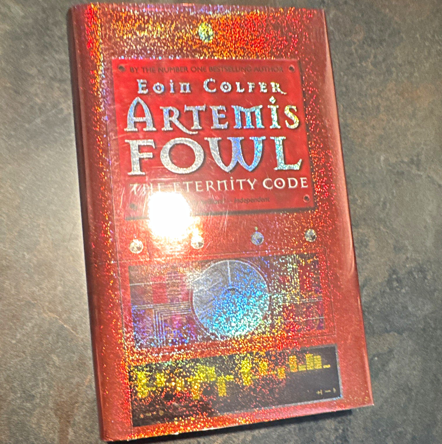 SIGNED Artemis Fowl: The Eternity Code Eoin Colfer 2001 HC Puffin DJ 1st UK ED