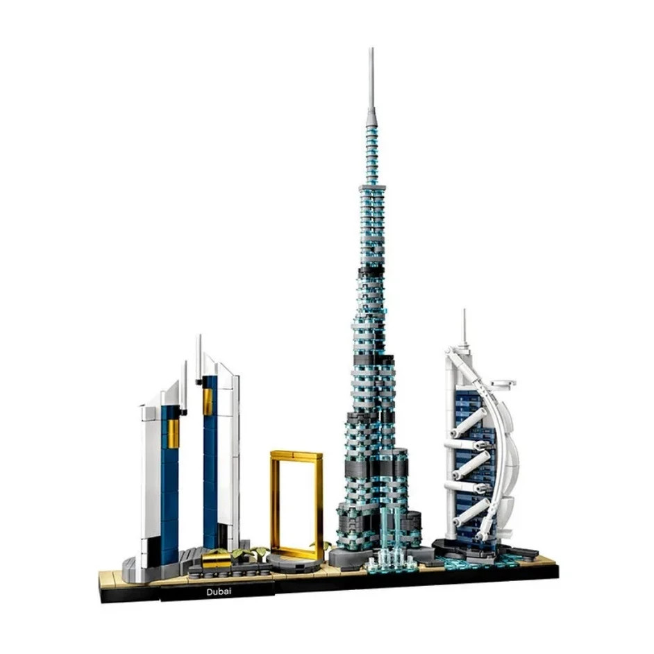 Architecture  Dubai Skyline Set Complete Bricks New Sealed Polybags New