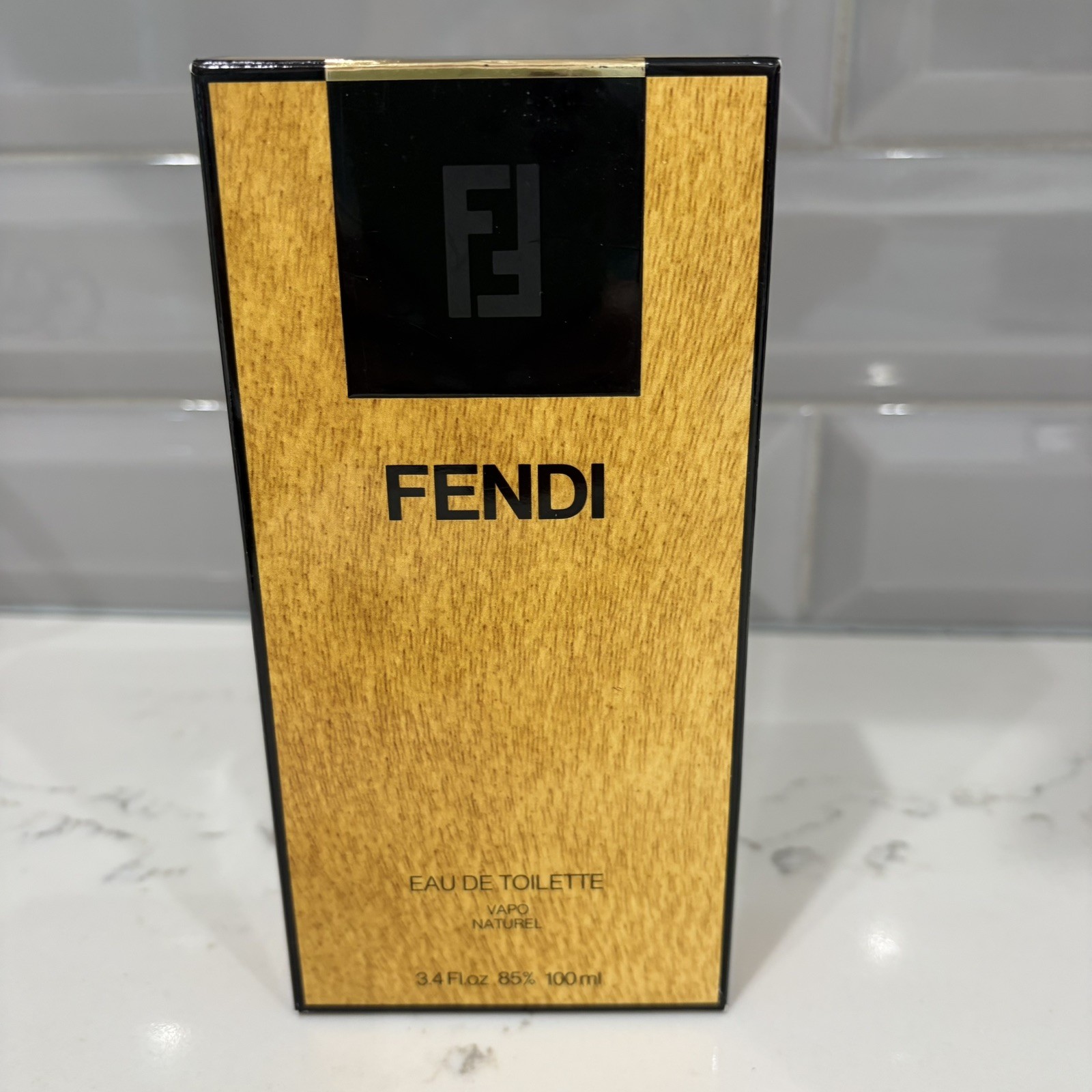 3.4 Fl oz.  Bottle Vintage  FENDI  EAU DE TOILETTE  Vapo Naturel