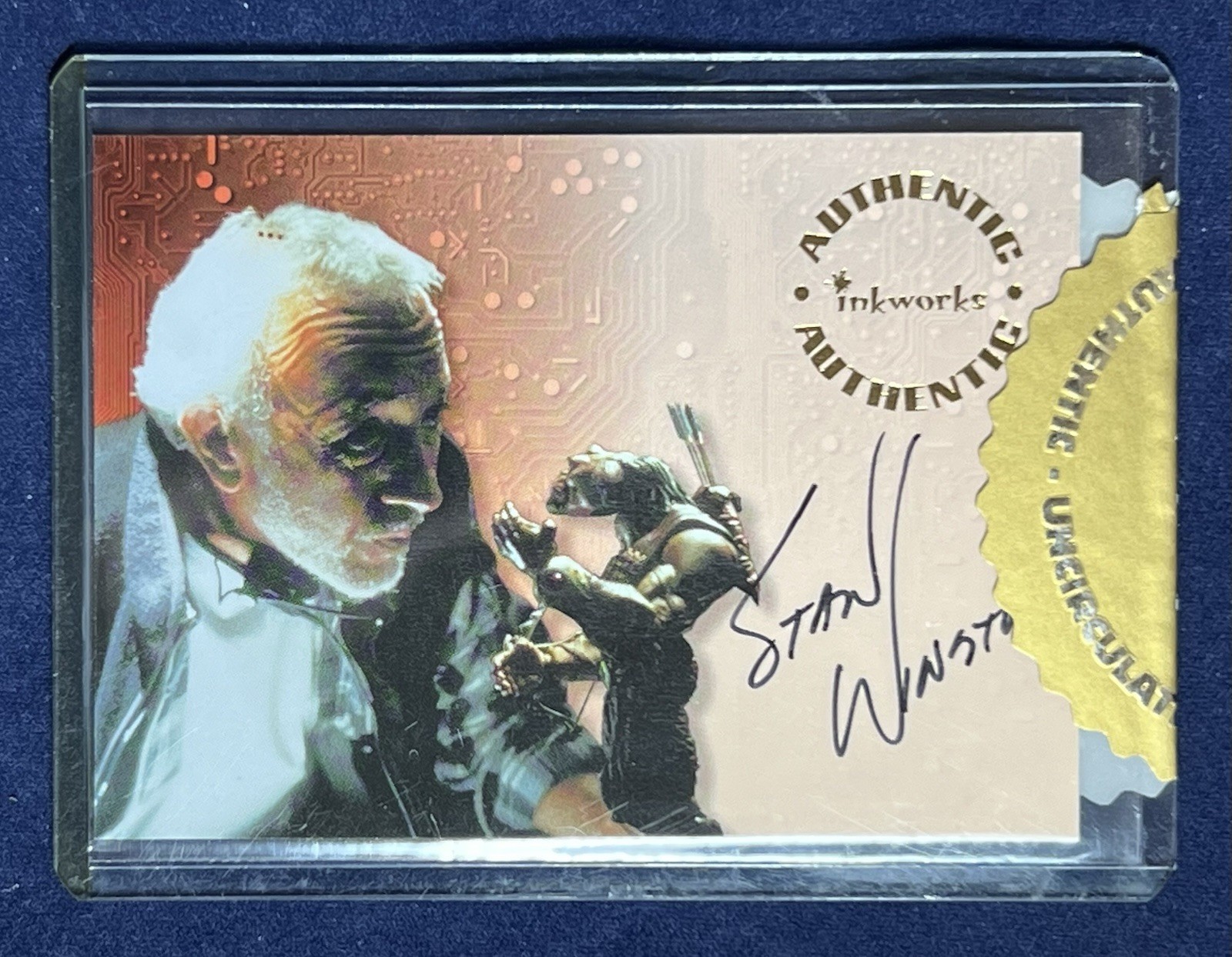 1998 Inkworks SMALL SOLDIERS ~ STAN WINSTON Authentic Autograph Card (#S4) Auto