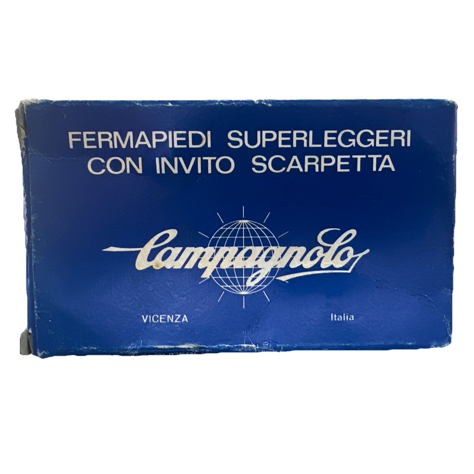 Vintage Campagnolo Superleggeri alloy Toe Clips Long (Lunghi) NOS W/ Box