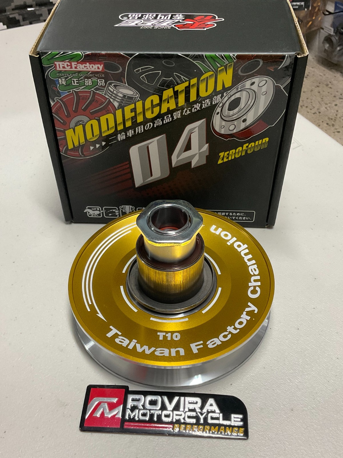 Scooter GY6 150cc TFC Forged Secondary Sliding Sheave Assembly