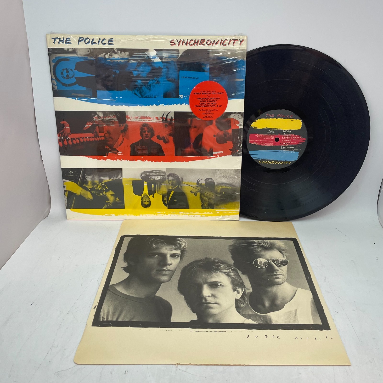 The Police ‎Synchronicity Vinyl LP OG US 1983 Pressing VG+/VG+ Alternative Rock