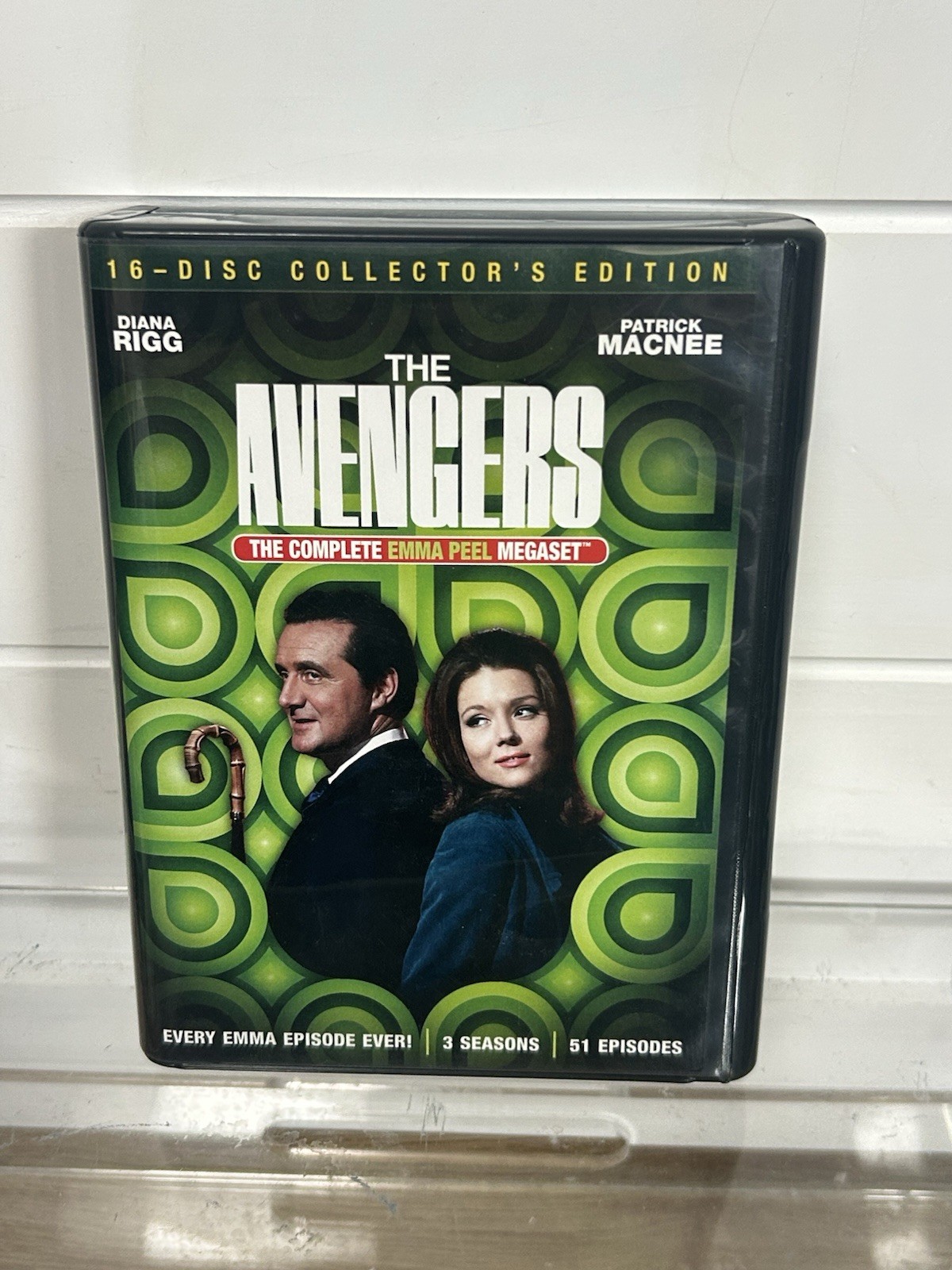 The Avengers Complete Emma Peel Megaset 16-Disc DVD Box Set Lionsgate Rigg
