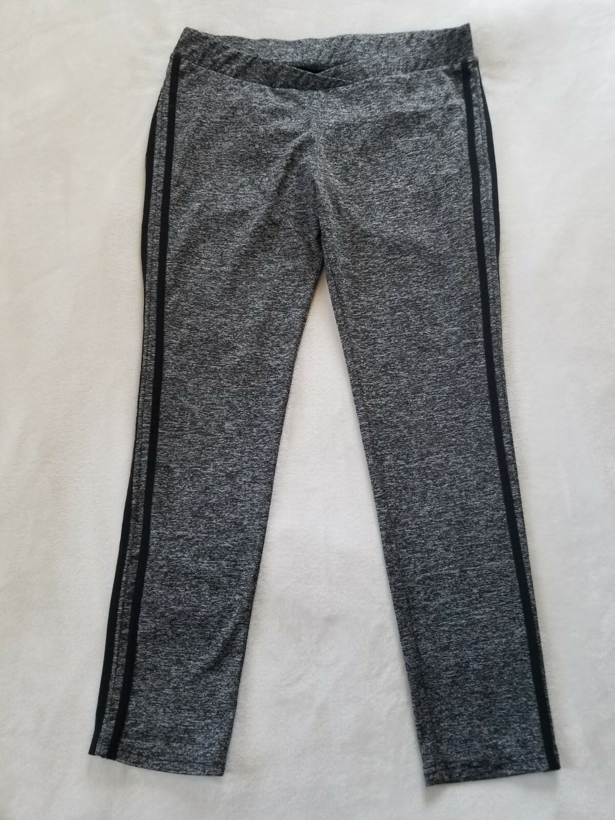 Bhome Women Size M Maternity Pants Leggings Stretch Comfort Below the Belly Gray