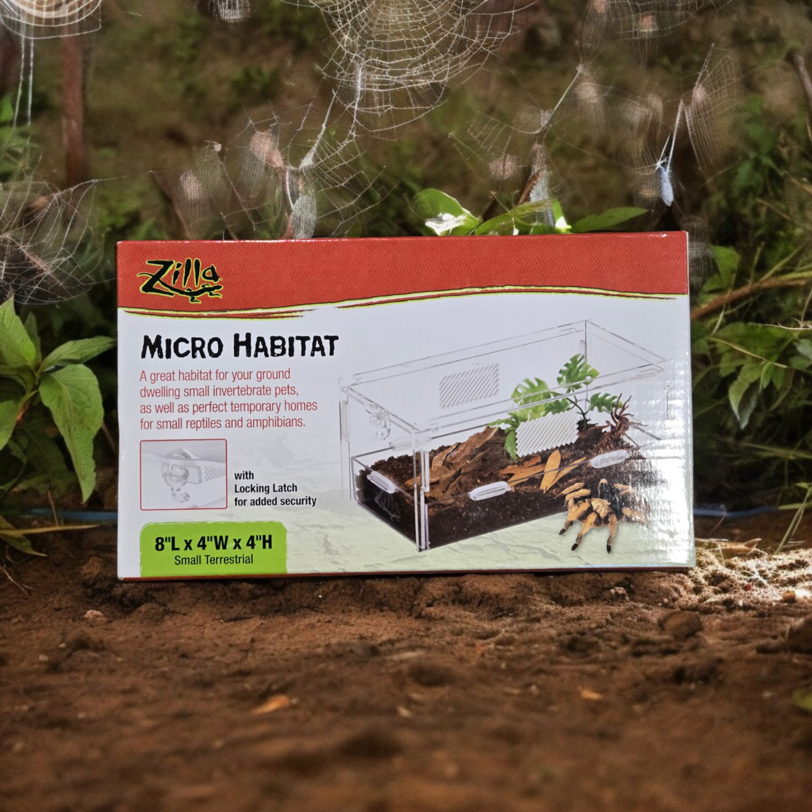 Zilla Micro Habitat Terrestrial for Ground Dwelling Small Pets Zilla Micro Habitat Terrestrial for Ground Dwelling Small Pets