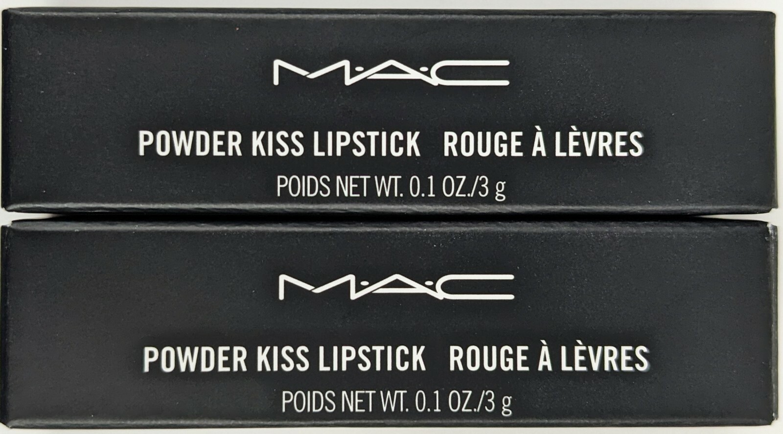 MAC Powder Kiss Lipsticks In 301 A Little Tamed & 922 Werk, Werk, Werk MAC Powder Kiss Lipsticks In 301 A Little Tamed & 922 Werk, Werk, Werk