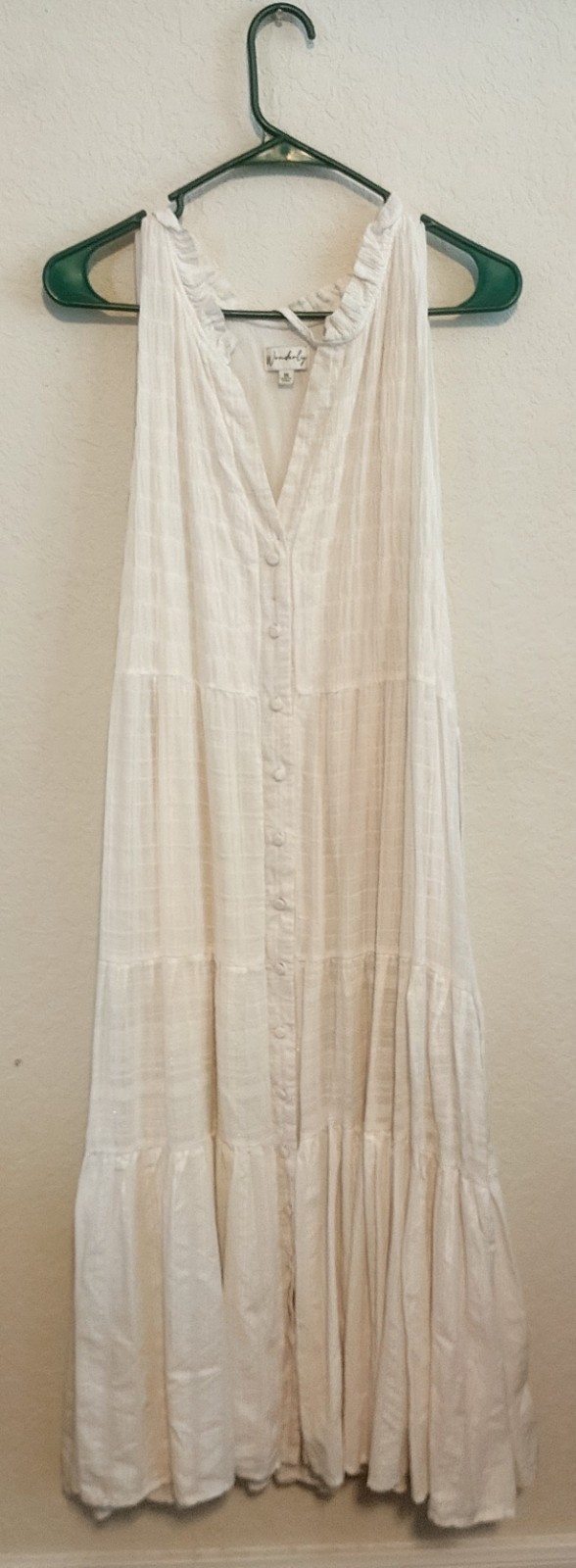 Wonderly Sleeveless Texted Midi Dress 3X Large Wonderly Sleeveless Texted Midi Dress 3X Large