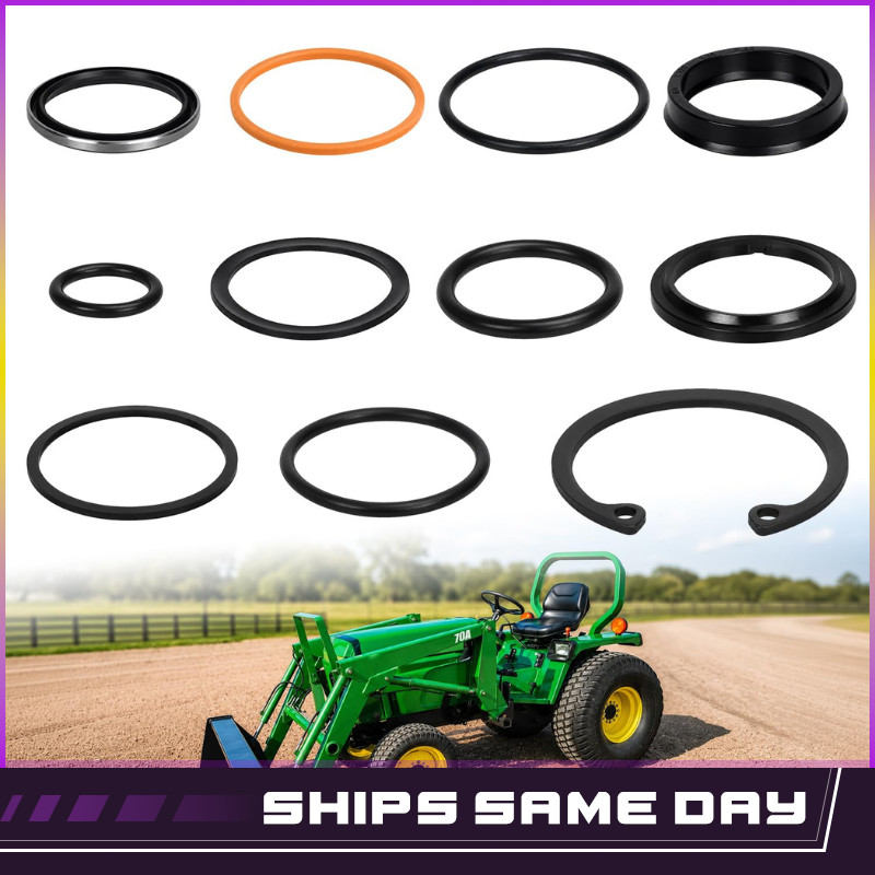 AM118391 Cylinder Seal Kit fit for John Deere 40 44 60 70 70A Loader 1-1/2” Bore
