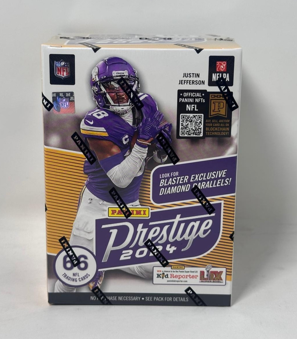 2024 Panini Prestige Football Blaster Box NFL Trading Cards Factory SEALED