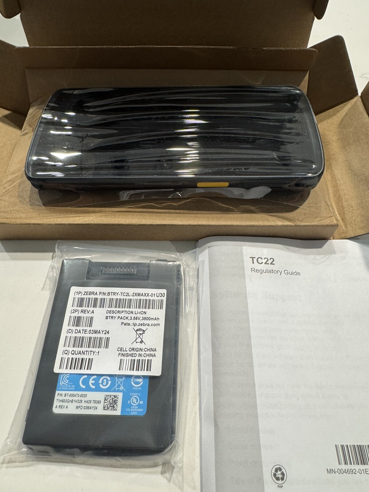 Zebra TC22 Mobile Computer 64GB  WLMT0-T22B6CBC2-NA US SELLER