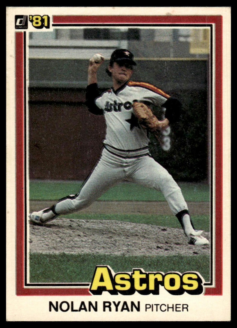 1981 Donruss #260 Nolan Ryan 1981 Donruss #260 Nolan Ryan
