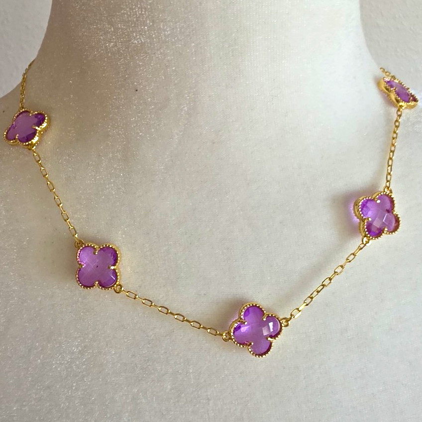 Collar Diseño De Flor Oro Laminado 14k Alta Calidad 50cm De Largo Ajustable Collar Diseño De Flor Oro Laminado 14k Alta Calidad 50cm De Largo Ajustable
