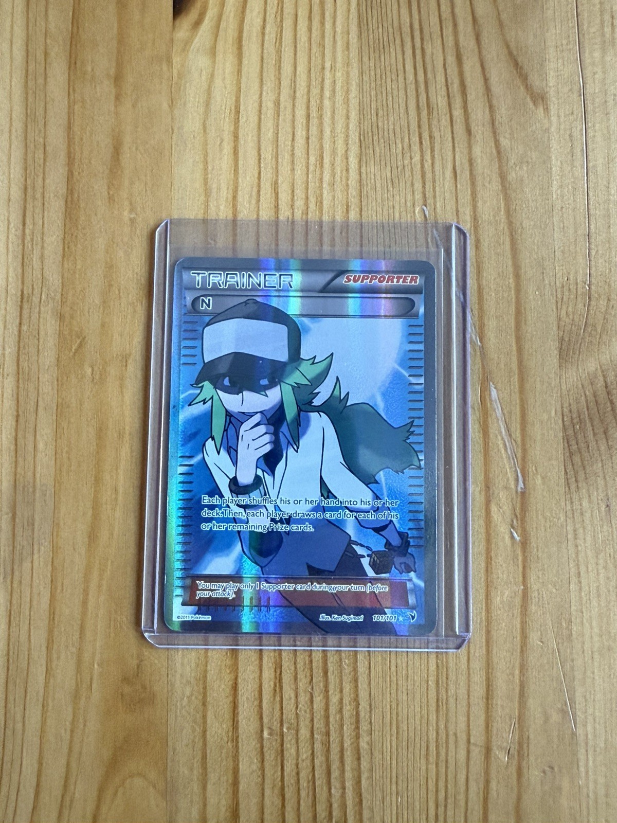 N 101/101 Full Art Noble Victories Pokemon Card MP N 101/101 Full Art Noble Victories Pokemon Card MP