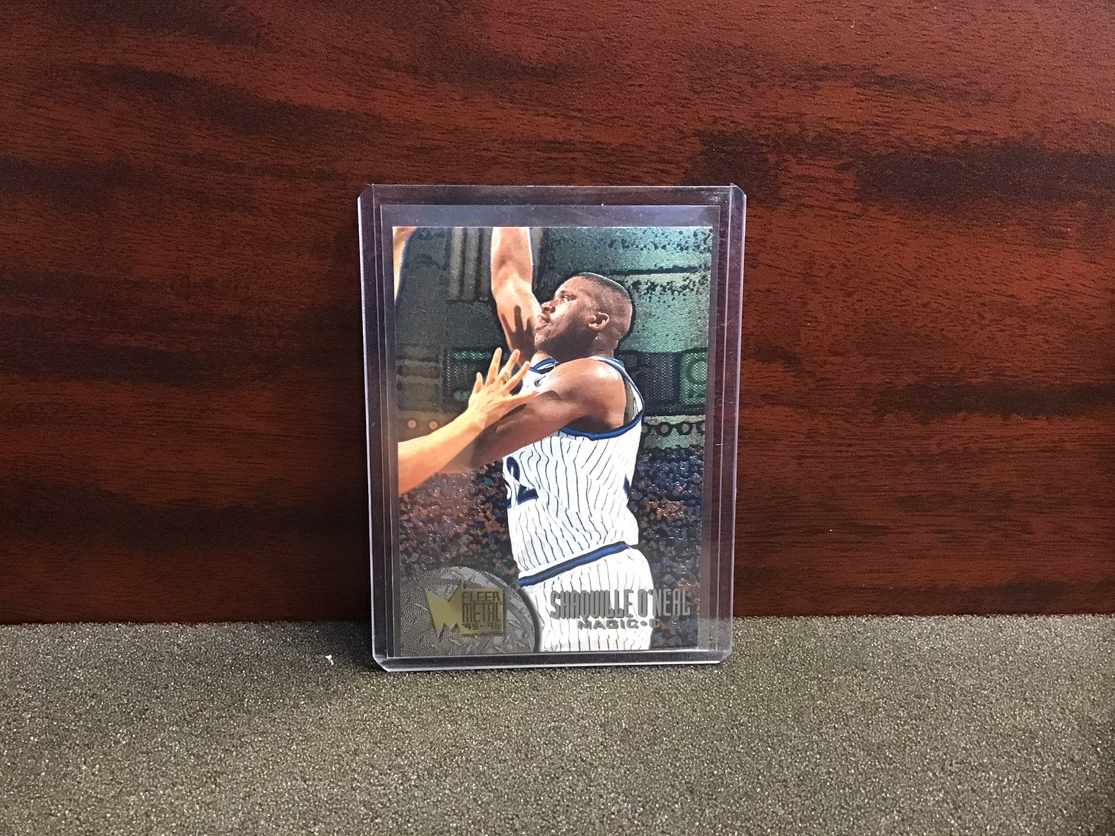 1995-96 Fleer Metal - Shaquille O\'Neal #78 Magic Lakers 🏀 HOF